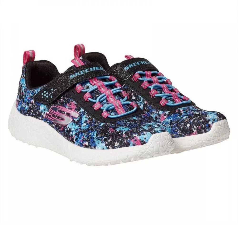 Girls Skechers Burst Velcro Sneakers Size 1